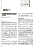 Cover page: Neonatal seizures and infantile spasms