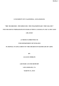 Cover page: "The Spasmodic, the Obscure, the Fragmentary, the Failure": The Negative Formation of Character in <em>A Room of One's Own</em> and <em>Orlando</em>