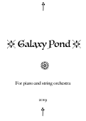 Cover page of Galaxy Pond