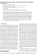 Cover page: Quadrupole mass spectrometry desorption analysis of Ga adsorbate on AIN (0001)