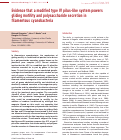 Cover page: Gliding motility and polysaccharide secretion in filamentous cyanobacteria