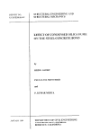 Cover page: Effect of Condensed Silica Fume on the Steel-Concrete Bond