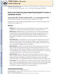 Cover page: Exercise for Improving Age-Related Hyperkyphotic Posture: A Systematic Review