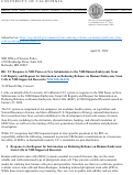 Cover page of UC Response to NIH Pause on New Submissions to the NIH Human Embryonic Stem Cell Registry and Request for Information on Reducing Reliance on Human Embryonic Stem Cells in NIH-Supported Research (NOT-OD-26-031)