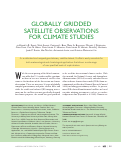 Cover page: Globally Gridded Satellite Observations for Climate Studies