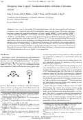 Cover page: Designing Ionic Liquids: Imidazolium Melts with Inert Carborane Anions