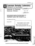 Cover page: Electrochemical Evaluation of New Fluorosulfonic and Fluorphosphonic Acids as Fuel Cell Electrolytes Final Report: May 1986 - December 1989