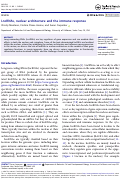 Cover page: LncRNAs, nuclear architecture and the immune response