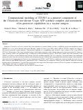Cover page: Computational modeling of TC0583 as a putative component of the Chlamydia muridarum V-type ATP synthase complex and assessment of its protective capabilities as a vaccine antigen.