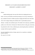 Cover page: Expressive Law: Framing or Equilibrium Selection?