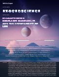 Cover page: Exogeoscience and Its Role in Characterizing Exoplanet Habitability and the Detectability of Life