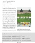 Cover page: America Town:  Building the Outposts of Empire by Mark L. Gillem [EDRA/Places Award 2008  --  Book]