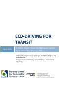 Cover page: Eco-Driving for Transit