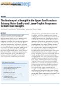 Cover page: The Anatomy of a Drought in the Upper San Francisco Estuary: Water Quality and Lower-Trophic Responses to Multi-Year Droughts Over a Long-Term Record (1975-2021)