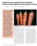 Cover page: Repeated soil applications of fungicide reduce activity against cavity spot in carrots