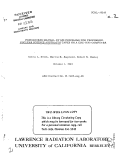 Cover page: PROCEDURES MANUAL OP SDI PROGRAMS FOR PROCESSING NUCLEAR SCIENCE ABSTRACTS TAPES ON A CDC-6600 COMPUTER