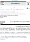 Cover page: HPV vaccination of immunocompromised hosts