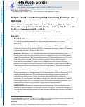 Cover page: Robotic total pancreatectomy with splenectomy: technique and outcomes