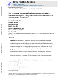 Cover page: Multi-Institution Analysis Demonstrates that Augmented Intelligent Maps Improve Intra-Operative Safety During Physician Modified Endograft Repairs