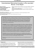 Cover page: Gastroduodenal Obstruction Secondary to Pica-associated Bezoar: A Case Report