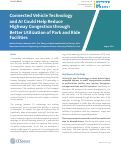 Cover page of Connected Vehicle Technology and AI Could Help Reduce Highway Congestion through Better Utilization of Park and Ride Facilities
