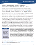 Cover page: Impact of prior inotuzumab ozogamicin treatment on brexucabtagene autoleucel outcomes in adults with B-cell ALL.