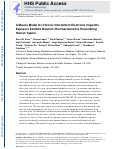 Cover page: A mouse model for chronic intermittent electronic cigarette exposure exhibits nicotine pharmacokinetics resembling human vapers