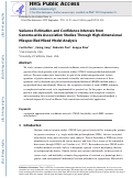 Cover page: Variance Estimation and Confidence Intervals from Genome-wide Association Studies Through High-dimensional Misspecified Mixed Model Analysis.