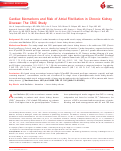 Cover page: Cardiac Biomarkers and Risk of Atrial Fibrillation in Chronic Kidney Disease: The CRIC Study