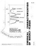 Cover page: Chemical Characterization of Basalt Flows