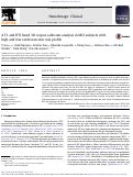 Cover page: A T1 and DTI fused 3D corpus callosum analysis in MCI subjects with high and low cardiovascular risk profile