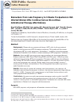 Cover page: Biomarkers From Late Pregnancy to 6 Weeks Postpartum in HIV-Infected Women Who Continue Versus Discontinue Antiretroviral Therapy After Delivery