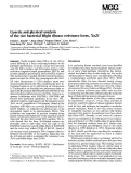 Cover page: Genetic and physical analysis of the rice bacterial blight disease resistance locus, Xa21.