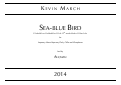 Cover page: Sea-Blue Bird