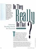 Cover page: Do they really do that? Librarians teaching outside the classroom