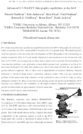 Cover page: Advanced 0.3-NA EUV lithography capabilities at the ALS