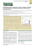 Cover page: Semivolatile Organic Compounds in Homes: Strategies for Efficient and Systematic Exposure Measurement Based on Empirical and Theoretical Factors