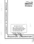 Cover page: The Uranium Isotope U236