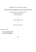 Cover page: Gradient-based design optimization using CAD-based parameterization