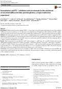 Cover page: Reirradiation and PD-1 inhibition with nivolumab for the treatment of recurrent diffuse intrinsic pontine glioma: a single-institution experience