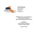 Cover page of Tabulations from a January 2020 Survey of Likely Voters in California's Democratic Presidential Primary Election