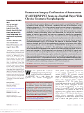 Cover page: Postmortem Autopsy-Confirmation of Antemortem [F-18]FDDNP-PET Scans in a Football Player With Chronic Traumatic Encephalopathy.