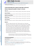 Cover page: 2-Aminophenanthroline Ligands Enable Mild, Undirected, Iridium-Catalyzed Borylation of Alkyl C-H Bonds.