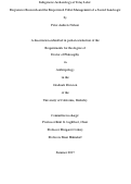 Cover page: Indigenous Archaeology at Tolay Lake: Responsive Research and the Empowered Tribal Management of a Sacred Landscape