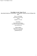 Cover page: From Rights to Land: Chapter Two of Knowledge Production or Construction?: A Comparative Analysis of Census Taking in the West.