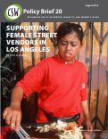 Cover page of Supporting Female Street Vendors in Los Angeles