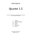 Cover page: Quartet 1.5