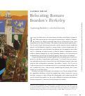 Cover page: Relocating Romare Bearden’s Berkeley: Capturing Berkeley’s Colorful Diversity-<em> in Boom California (2016)</em>