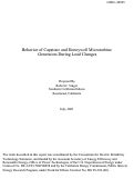 Cover page: Behavior of Capstone and Honeywell microturbine generators during load 
changes