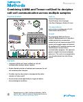 Cover page: Combining LIANA and Tensor-cell2cell to decipher cell-cell communication across multiple samples.